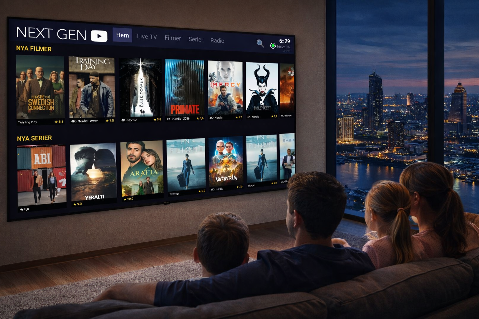 Next Gen App – Livingroom Bangkok